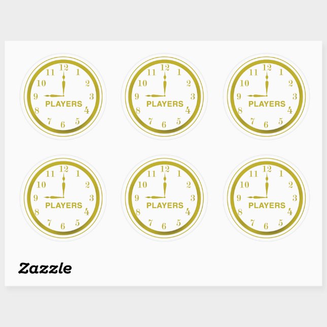 NOP Clock Logo stickers (Sheet)