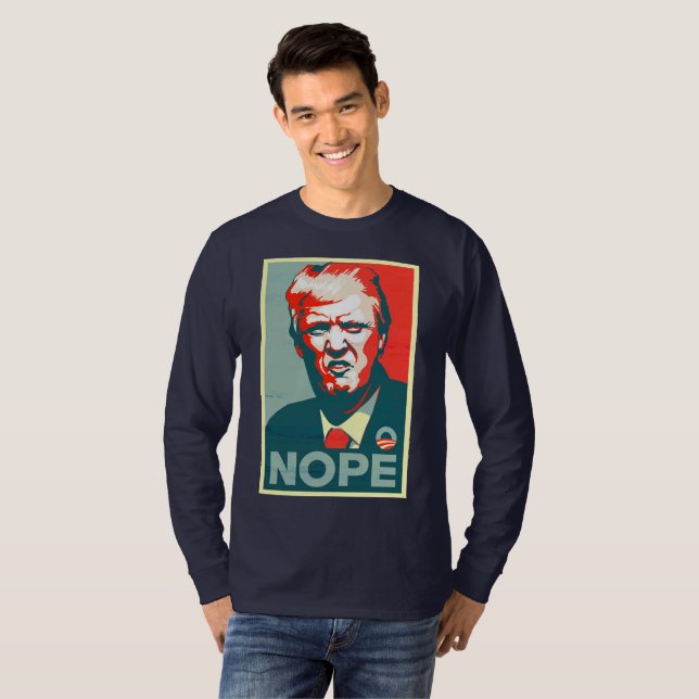 "Nope" Anti Trump Shirt (Front Full)