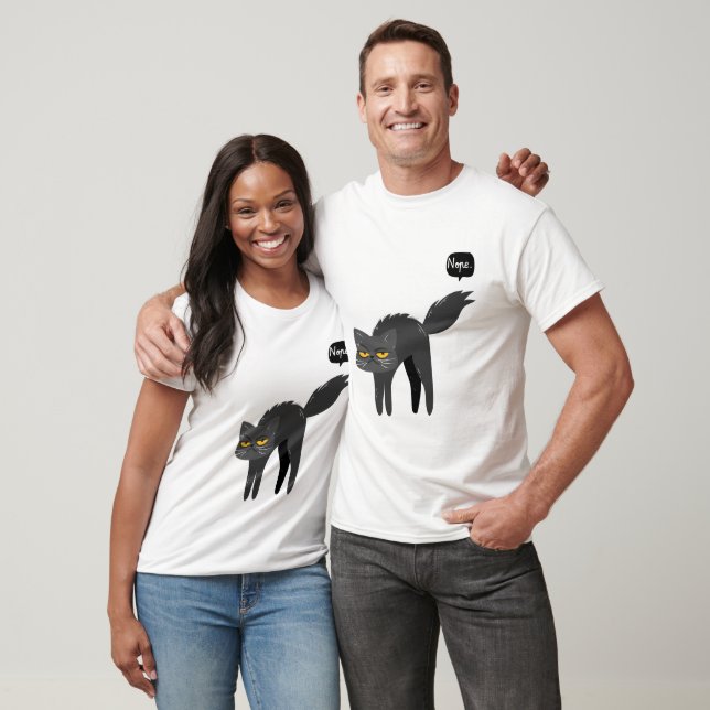 Nope cat meme T-shirt (Unisex)