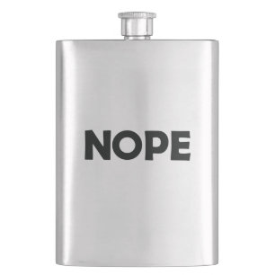 NOPE HIP FLASK