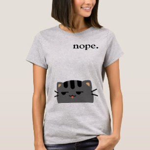 Nope Kitty T-Shirt