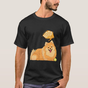 Nope Lazy Pomeranian Funny Pomeranian T-Shirt