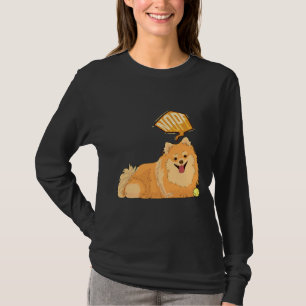 Nope Lazy Pomeranian Funny Pomeranian T-Shirt