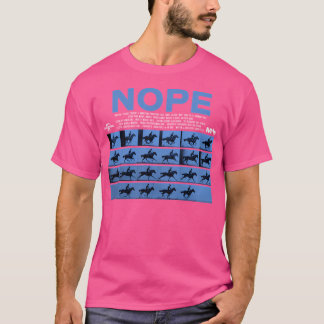 Nope Muybridge Horse T-Shirt