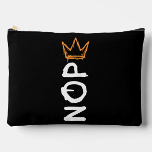 Nope No Kings America Democracy Anti-Trump I Accessory Pouch