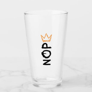Nope No Kings America Democracy Anti-Trump I Glass