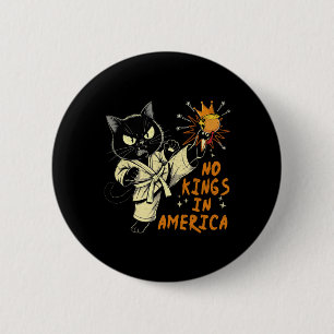 Nope No Kings In America Funny Trump We The People 6 Cm Round Badge