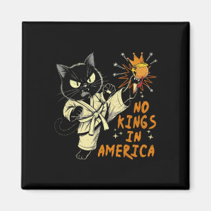 Nope No Kings In America Funny Trump We The People Magnet