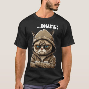 Nope! Nope - Employee Work Colleagues Teenager Cat T-Shirt