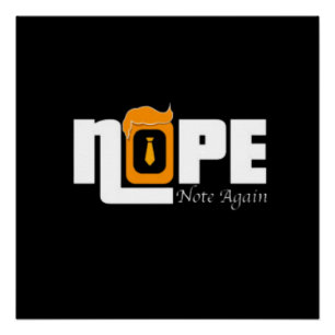 Nope Not Again Poster