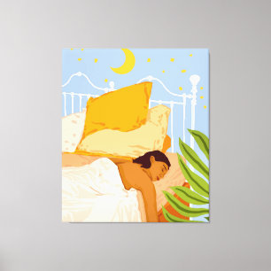 Nope. Not Today. Canvas Print
