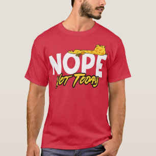 Nope Not Today Giraffe Lover Zoo Animal Wildlife S T-Shirt