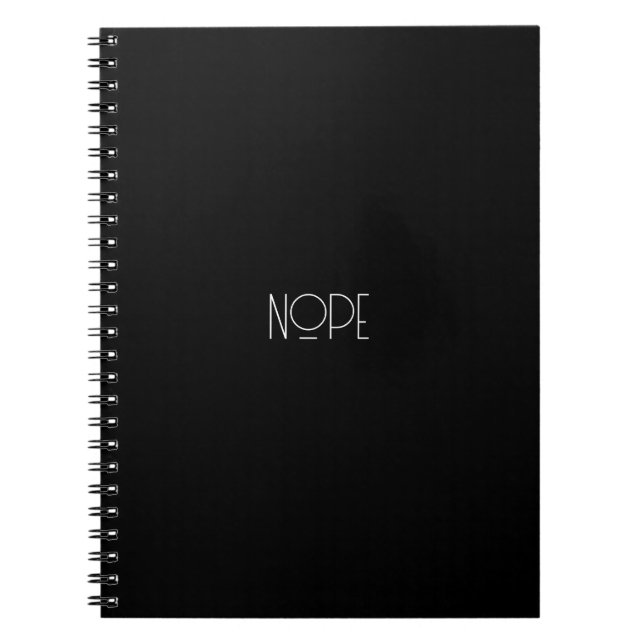 NOPE notebook (Front)