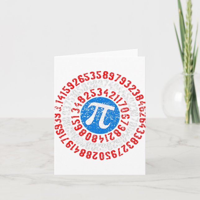 Nope Pi Day Funny Face Mask Teacher Student Quaran Card (Front)
