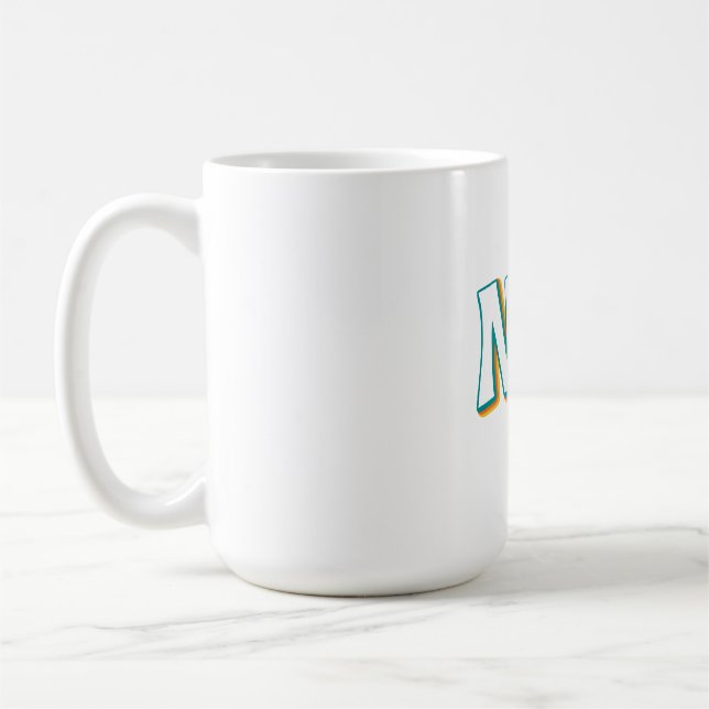 Nope Retro Coffee Mug (Left)