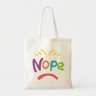 Nope Tote Bag