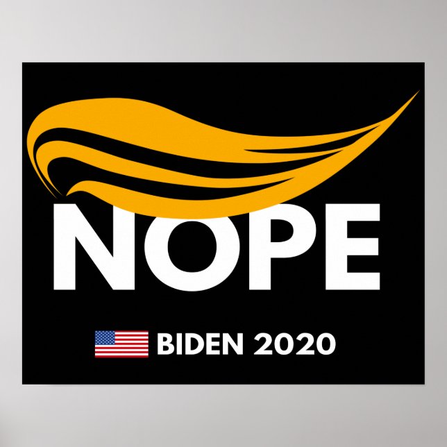 Nope Trump Poster (Front)