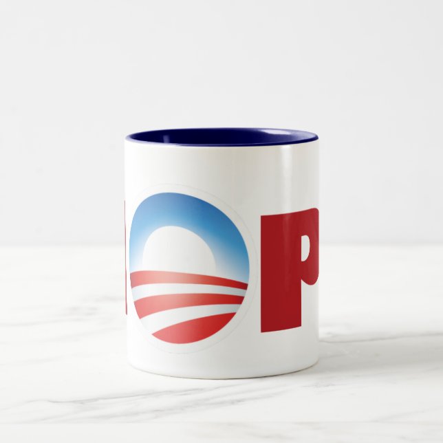 Nope Two-Tone Coffee Mug (Center)