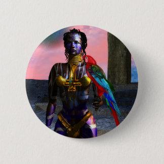 NORA CYBER WARRIOR 6 CM ROUND BADGE