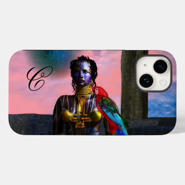 NORA CYBER WARRIOR MONOGRAM Case-Mate iPhone CASE (Back (Horizontal))