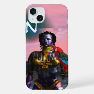 NORA CYBER WARRIOR MONOGRAM iPhone 15 PLUS CASE