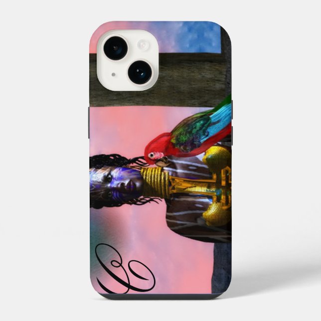 NORA CYBER WARRIOR MONOGRAM iPhone CASE (Back)