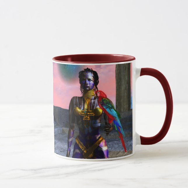 NORA CYBER WARRIOR MUG (Right)