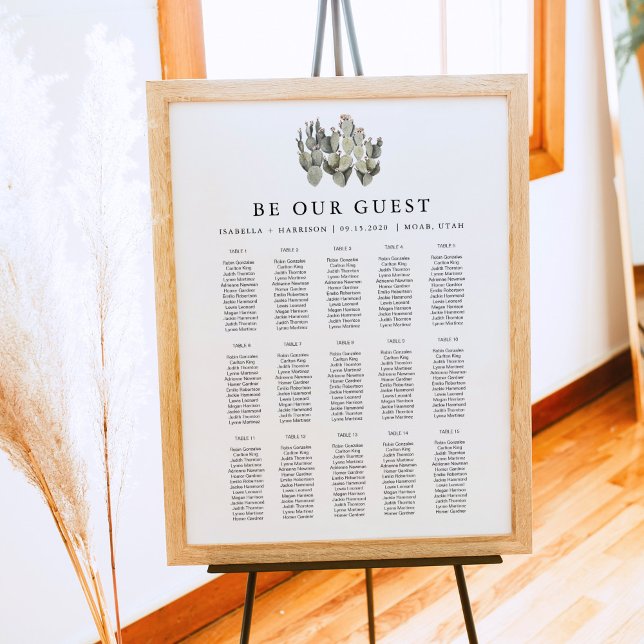 Norah - Prickly Pear Cactus Bohemian Desert Poster (Creator Uploaded)