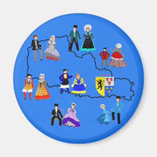 Nord-Pas-de-Calais, France Magnet