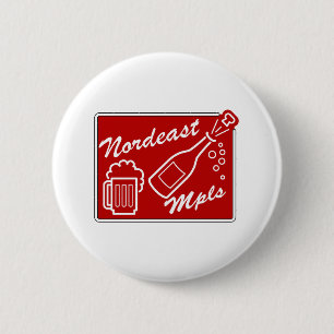 Nordeast Minneapolis 6 Cm Round Badge