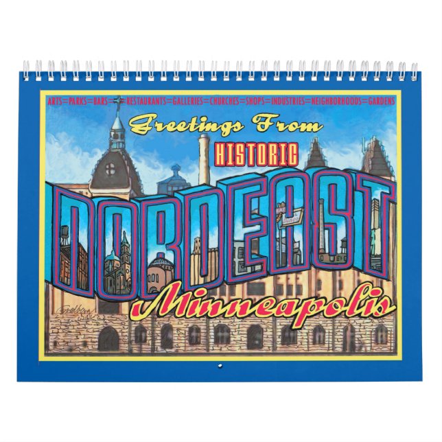 NORDEAST MINNEAPOLIS CALENDAR (Cover)