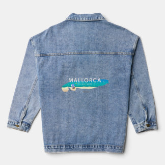 Norderney Mallorca Branch Nord Slogan Norderney  Denim Jacket