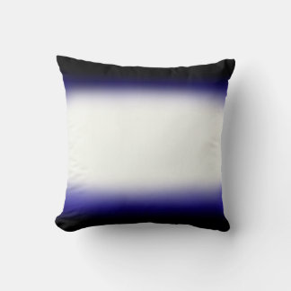 Nordic Blue Black|Blue|White Cushion