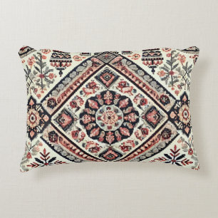 Nordic Charm: Super Detailed Embroidered  Decorative Cushion