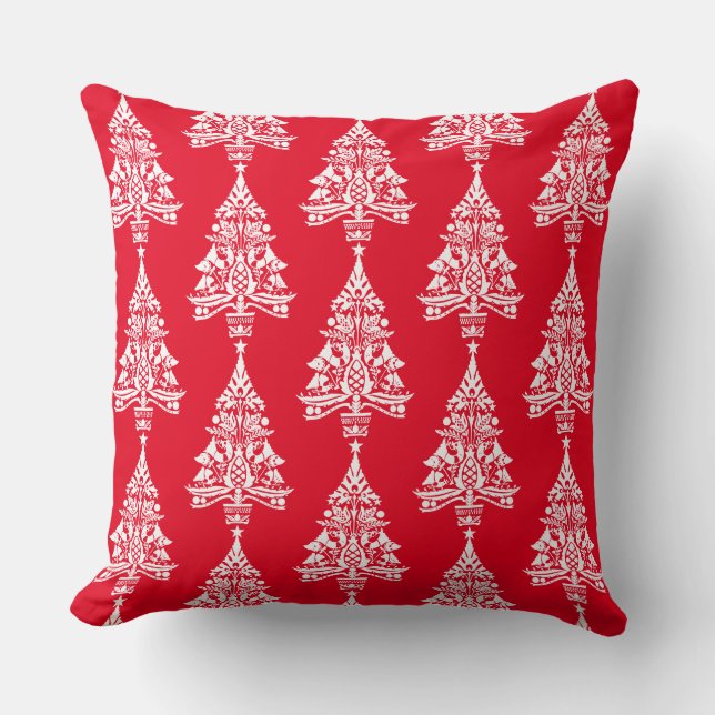 Nordic Christmas Decorations Cushion (Front)