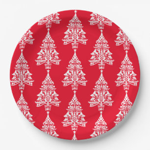 Nordic Christmas Decorations Paper Plate