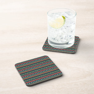 Nordic christmas pattern coaster
