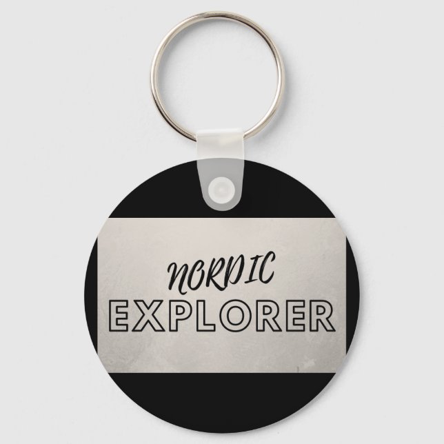 Nordic Explorer Keychain (Front)