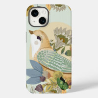 Nordic Folk Art Bird