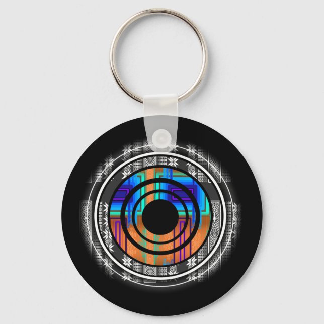 Nordic Future Monogram Key Ring (Front)