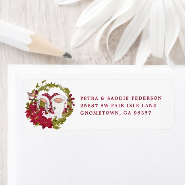 Nordic Gnome | Christmas Wreath (Insitu)