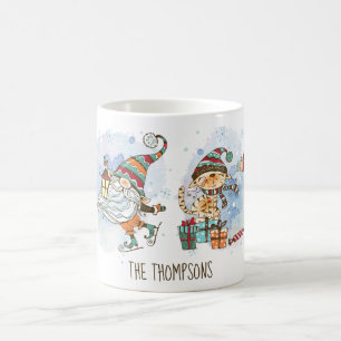 Nordic Gnome Personalised Christmas Coffee Mug