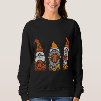 Nordic Gnomes Basketball Baller Tomte Nisse Sweatshirt