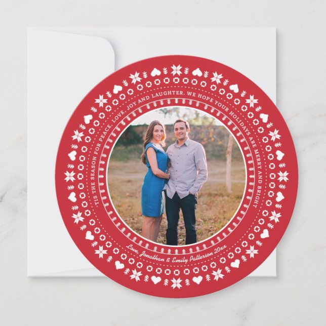 Nordic Holiday Photo Card (Front)