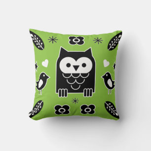 Nordic Horse Folk Art Gift Cushion