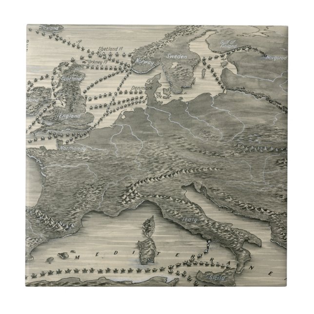 Nordic Invasions Tile (Front)