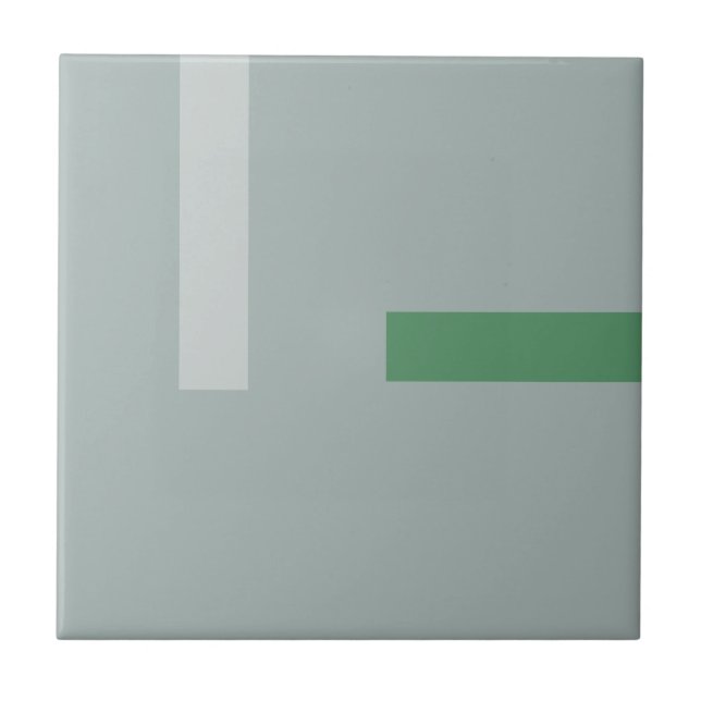 Nordic Kale Green Design Tile (Front)