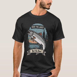 Nordic Knotwork Fisch u2013 Viking Angler & Funny T-Shirt