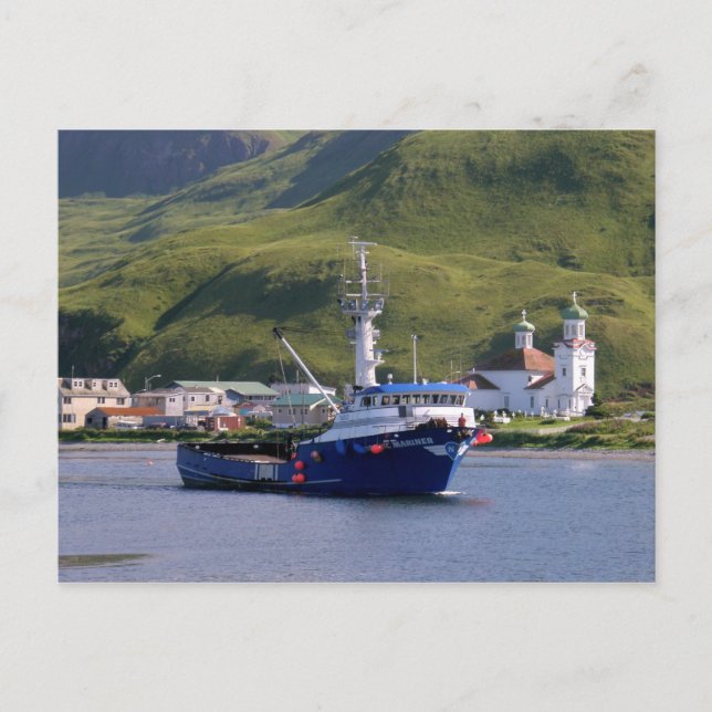 Nordic Mariner, Crab Boat in Dutch Harbour, AK Postcard (Front)