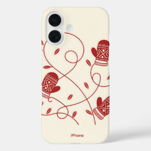 Nordic Mitten iPhone 16 Case